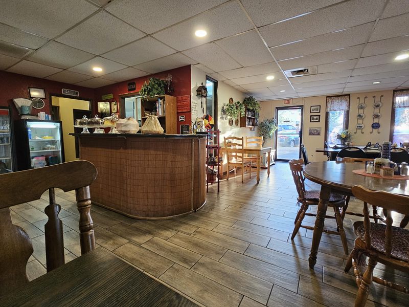 The German Cafe interior