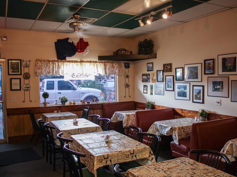 The German Cafe interior